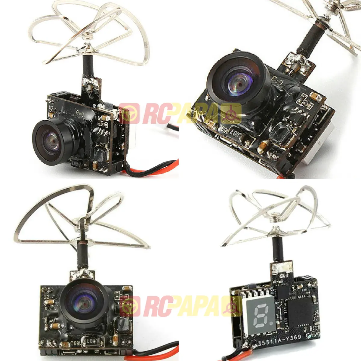 Eachine Tx03 Micro Aio 5.8G 72Ch Switchable 25Mw/50Mw/200Mw Vtx 600Tvl Fpv Camera 1