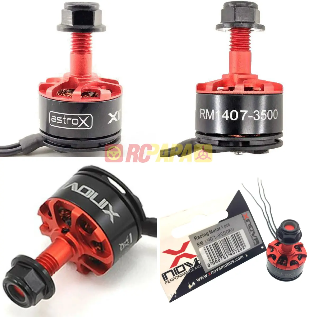 Xnova 1407 3500Kv Fpv Quad Motor (4Pc Set) 1