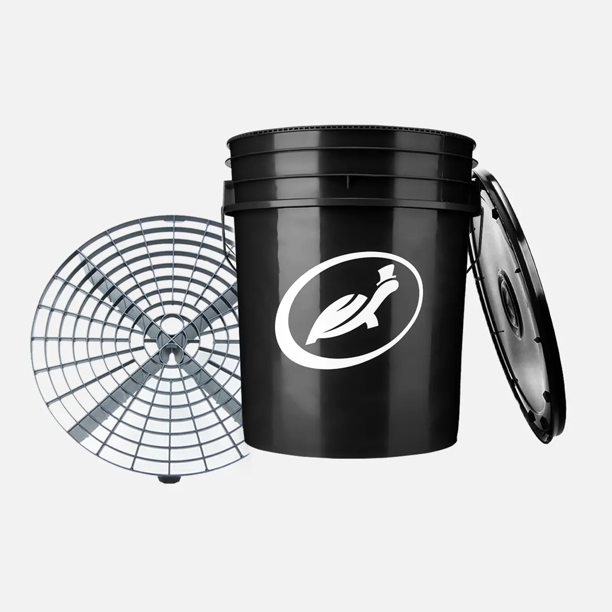 Detailing Bucket With Lid And Dirt Defender, 15L 1
