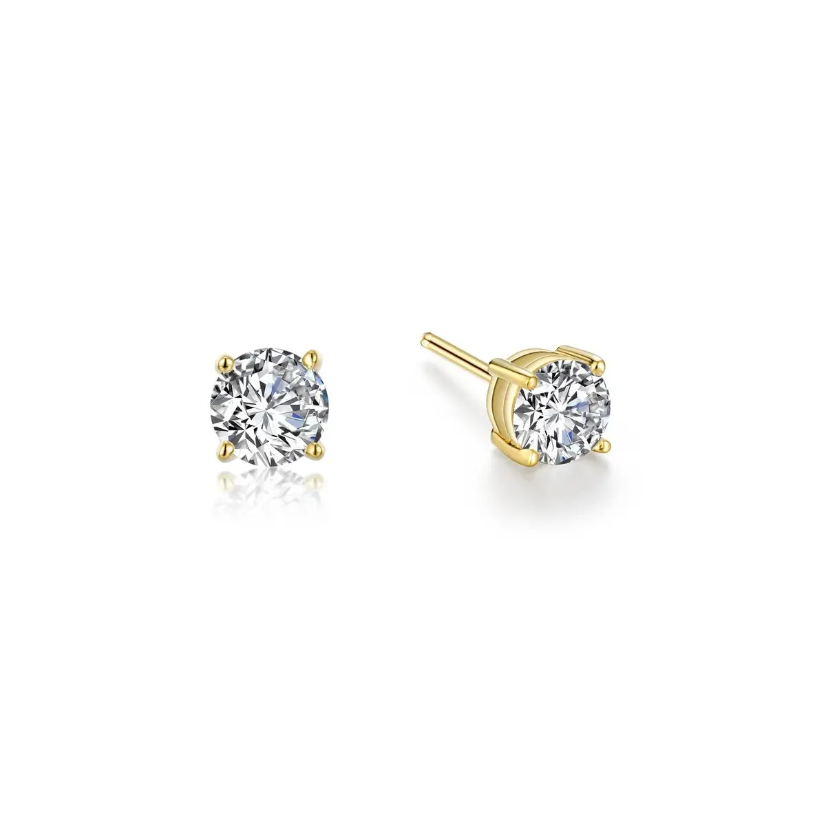 Lafonn Stud Earring | Gold 1