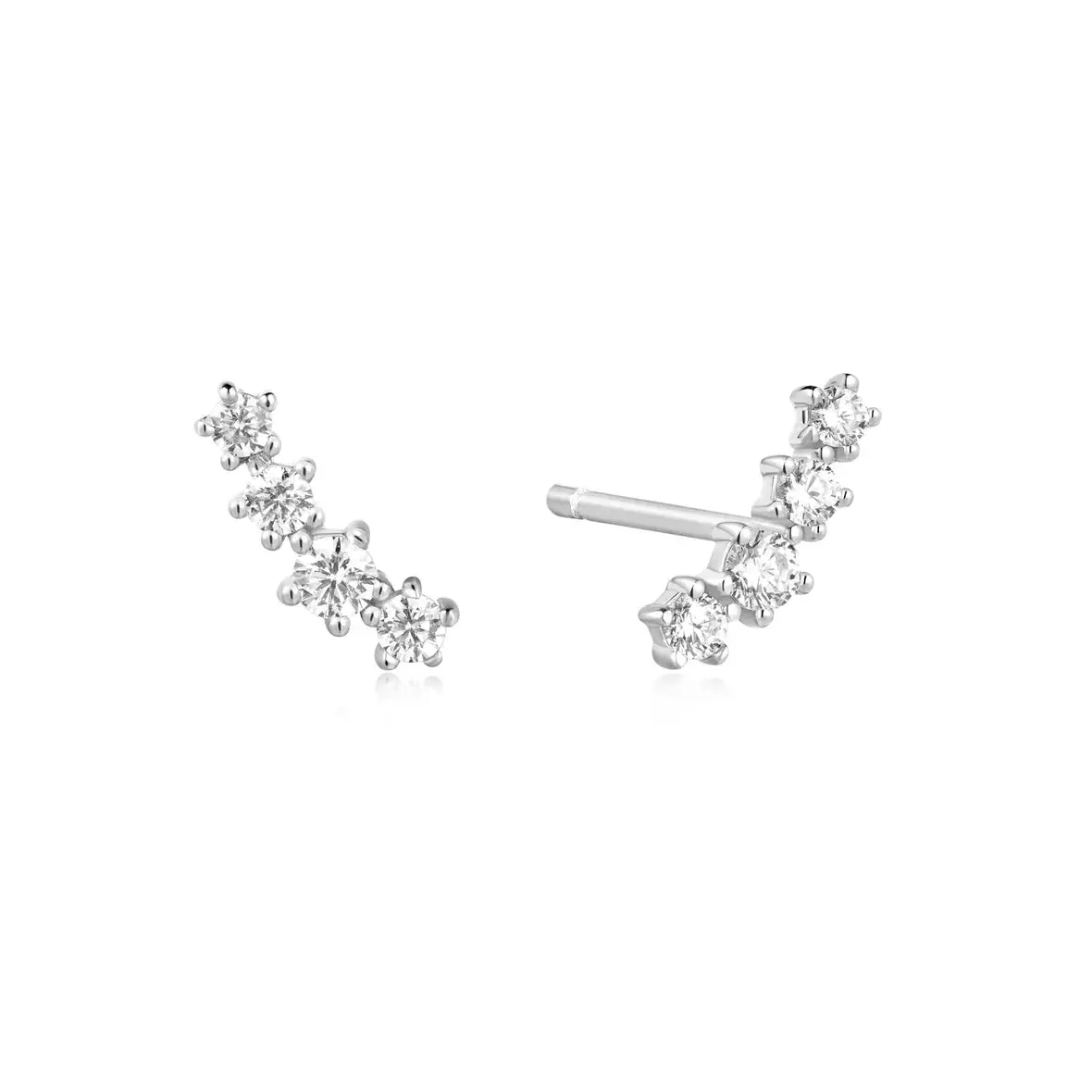 Silver Sparkle Climber Studs 1