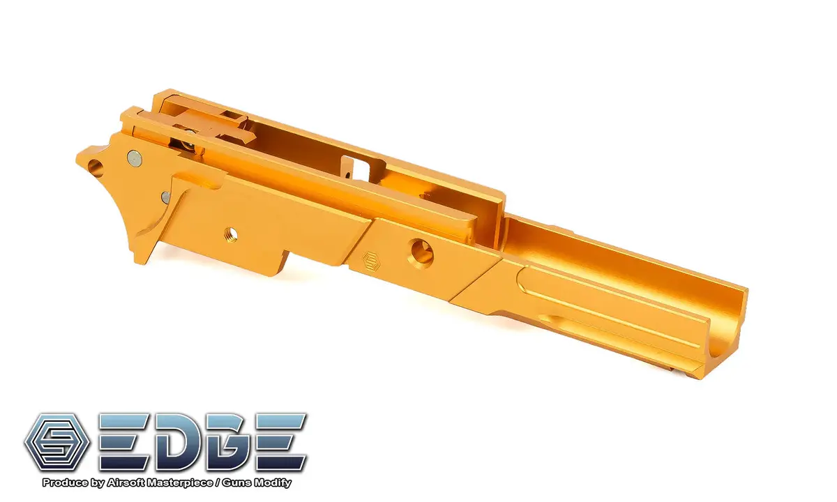 Edge Custom "Strat" 3.9 Inch Aluminum Frame For Hi-Capa - Orange #Edge-Af001-39-Or 1
