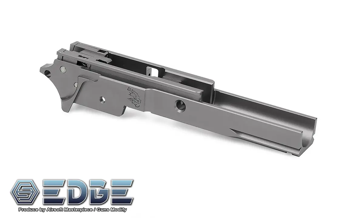 Edge "Limcat Battlecat" Aluminum Frame 3.9" For Hi-Capa - Grey #Edge-Af002-39-Gy 1