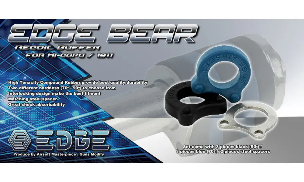 Edge Custom "Bear" Recoil Buffer For Hi-Capa 1