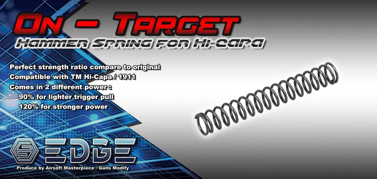 Edge Custom “On-Target” Hammer Spring For Hi-Capa / 1911 1