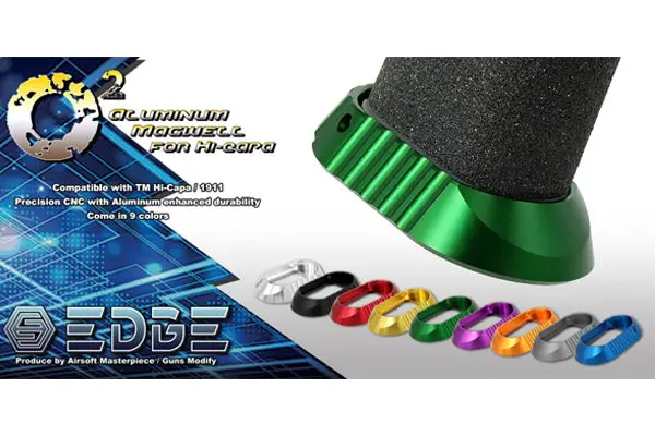 Edge "O2" Aluminum Magwell For Hi-Capa 1