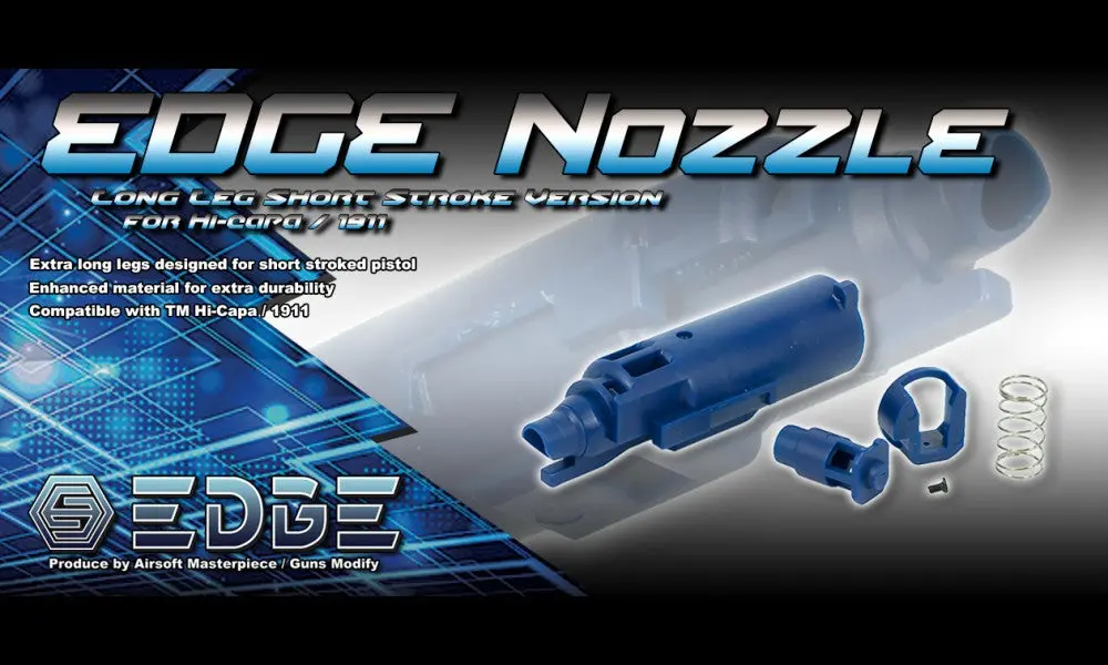 Edge Custom "Long Legs Short Stroke Version" Nozzle For Hi-Capa/1911 1