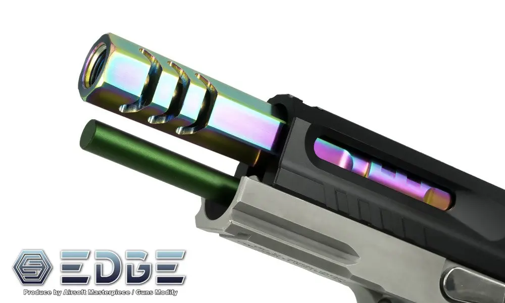 Edge Custom “Hexa” Stainless Steel Outer Barrel For Hi-Capa 5.1 2