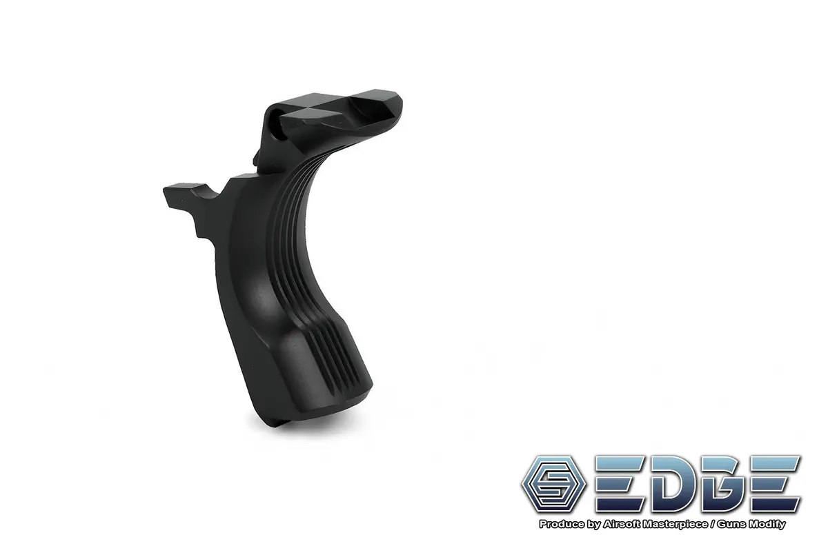 Edge Custom “Diomedea” Stainless Steel Grip Safety For Hi-Capa - Matt Black 1