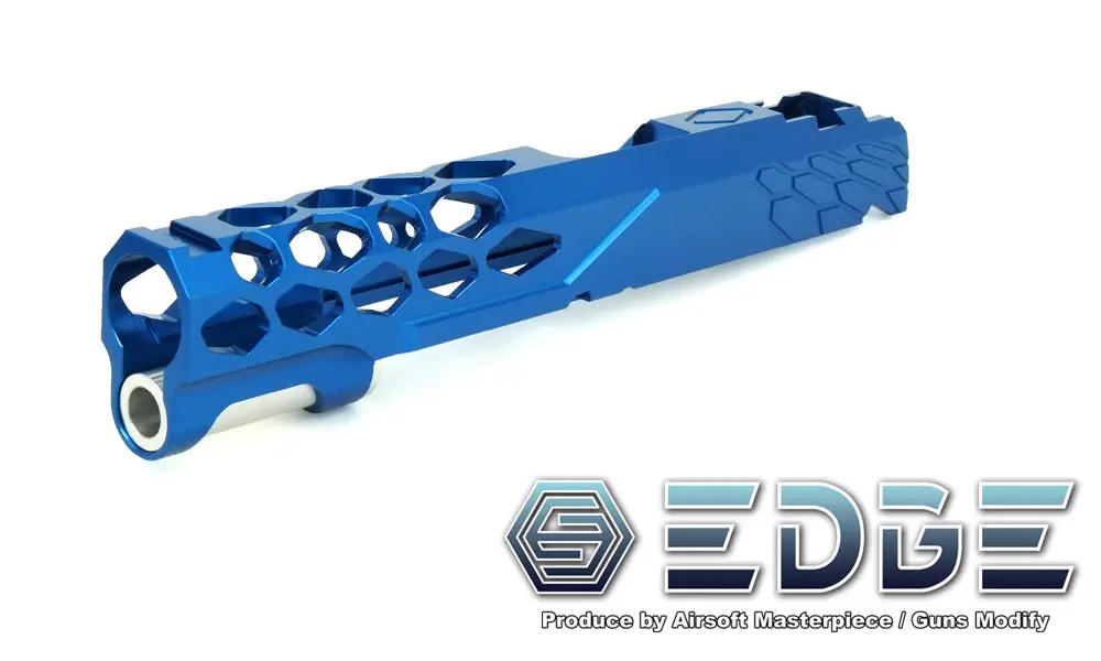 Edge “Shield” Aluminum Standard Slide For Hi-Capa/1911 #Edge-Sl001-Bu - Blue 1