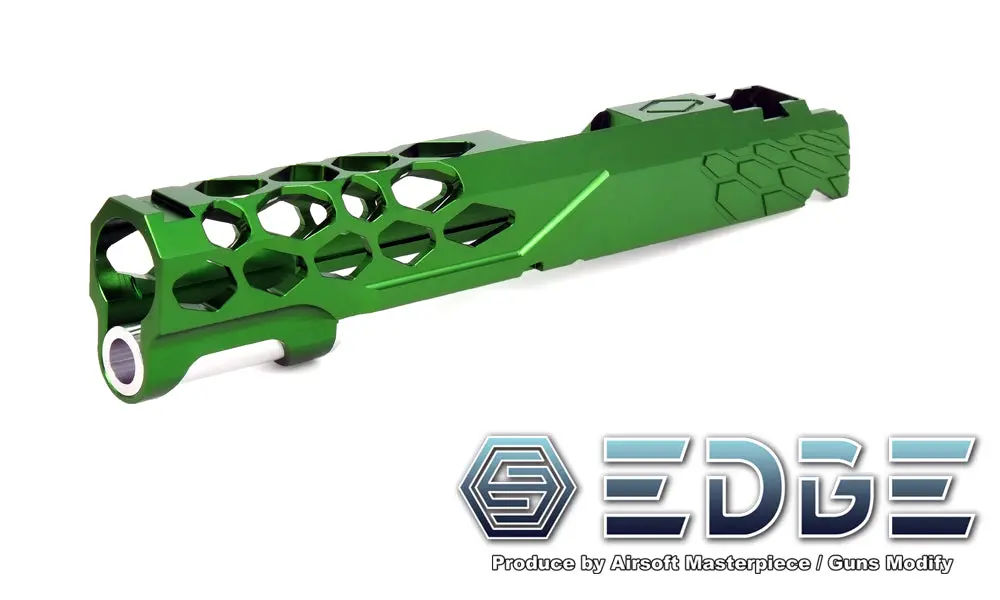 Edge “Shield” Aluminum Standard Slide For Hi-Capa 5.1 /1911 #Edge-Sl001-Gn - Green 1