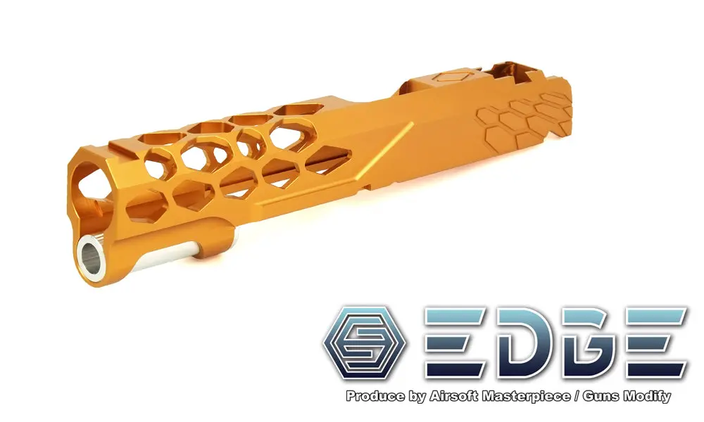 Edge “Shield” Aluminum Standard Slide For Hi-Capa/1911 #Edge-Sl001-Or - Orange 1