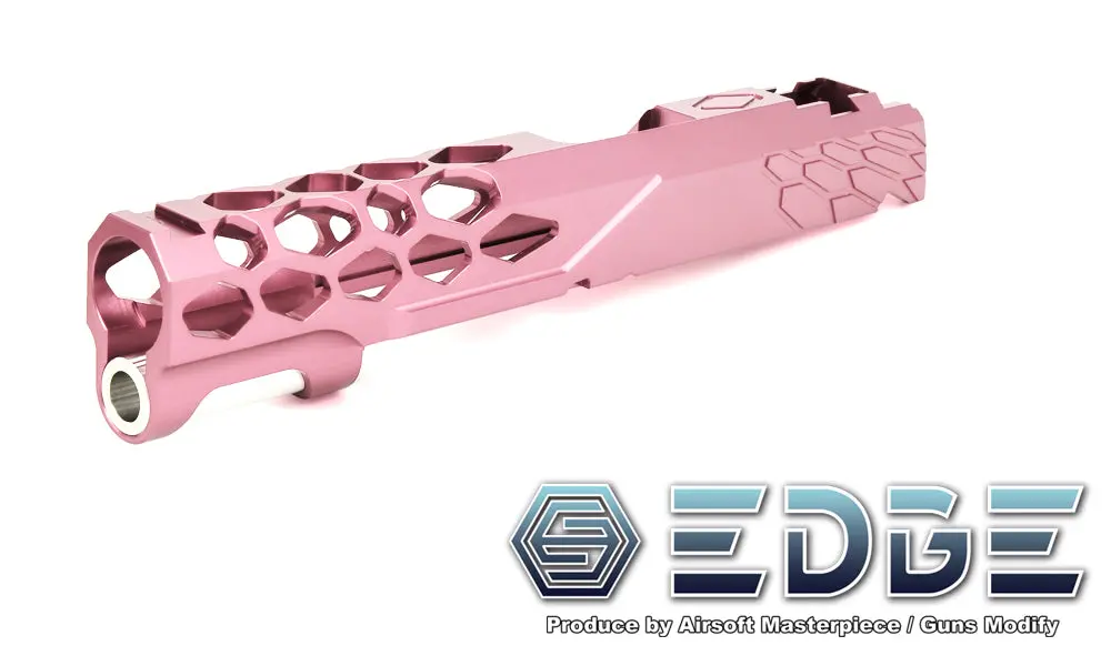 Edge “Shield” Aluminum Standard Slide For Hi-Capa/1911 #Edge-Sl001-Pk - Pink 1