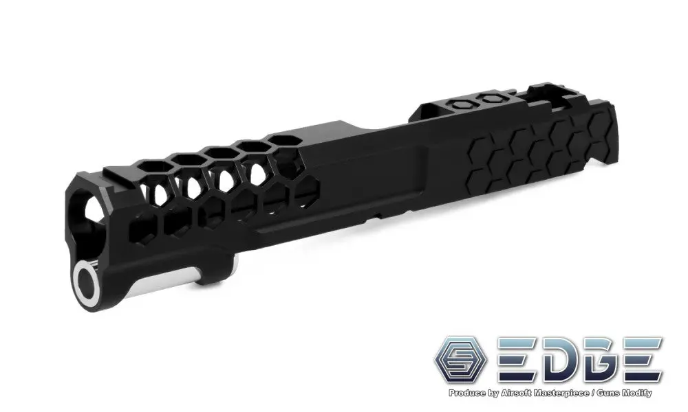 Edge Custom "Hive" Aluminum Standard Slide For Hi-Capa/1911 Black 1