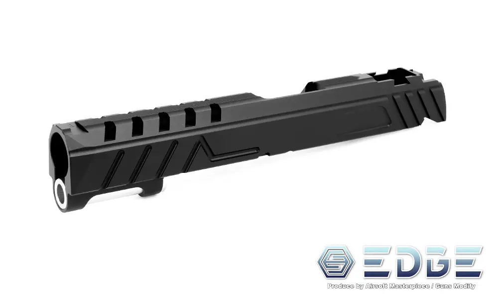 Edge Custom "Diva" Aluminum Standard Slide For Hi-Capa/1911 Black 1