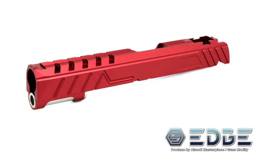 Edge Custom "Diva" Aluminum Standard Slide For Hi-Capa/1911 Red 1