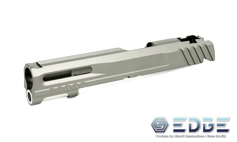 Edge Custom "Norris" Aluminum Standard Slide For Hi-Capa/1911 Titanium Grey 1