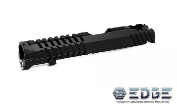 Edge Custom “Max” Aluminum Standard Slide For Hi-Capa/1911 #Edge-Sl009-Bk Black 1