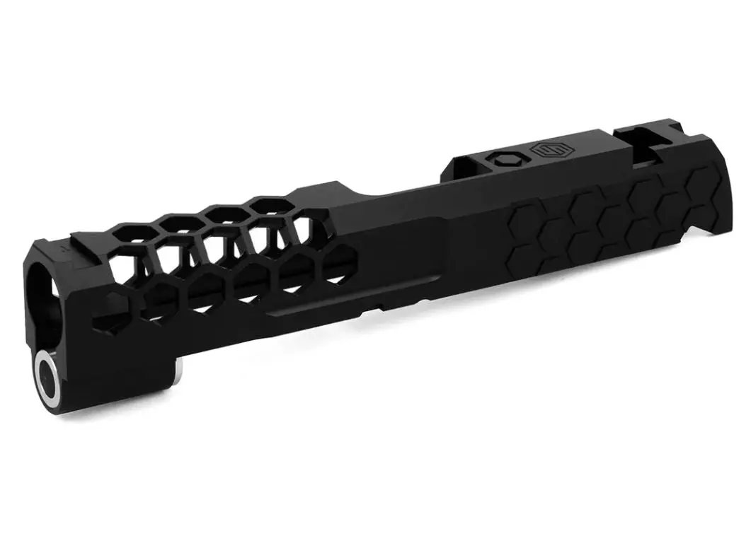 Edge Custom “Hive” Aluminum Slide For Hi-Capa 4.3 - Black 1
