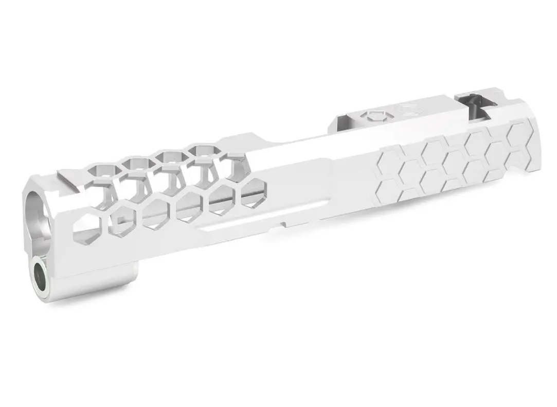 Edge Custom “Hive” Aluminum Slide For Hi-Capa 4.3 - Silver 1