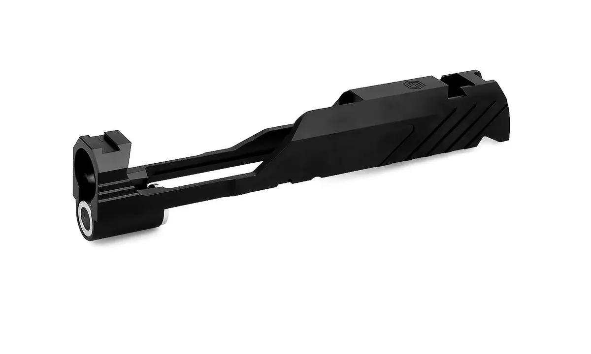 Edge Custom “Mega” Aluminum Standard Slide For Hi-Capa 4.3 #Edge-Sl012-43Bk Black 1