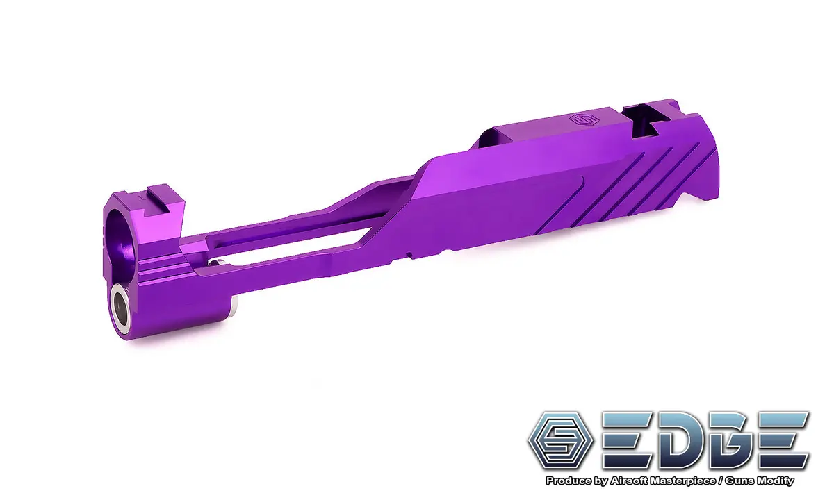 Edge Custom “Mega” Aluminum Standard Slide For Hi-Capa 4.3 #Edge-Sl012-43Pu Purple 1