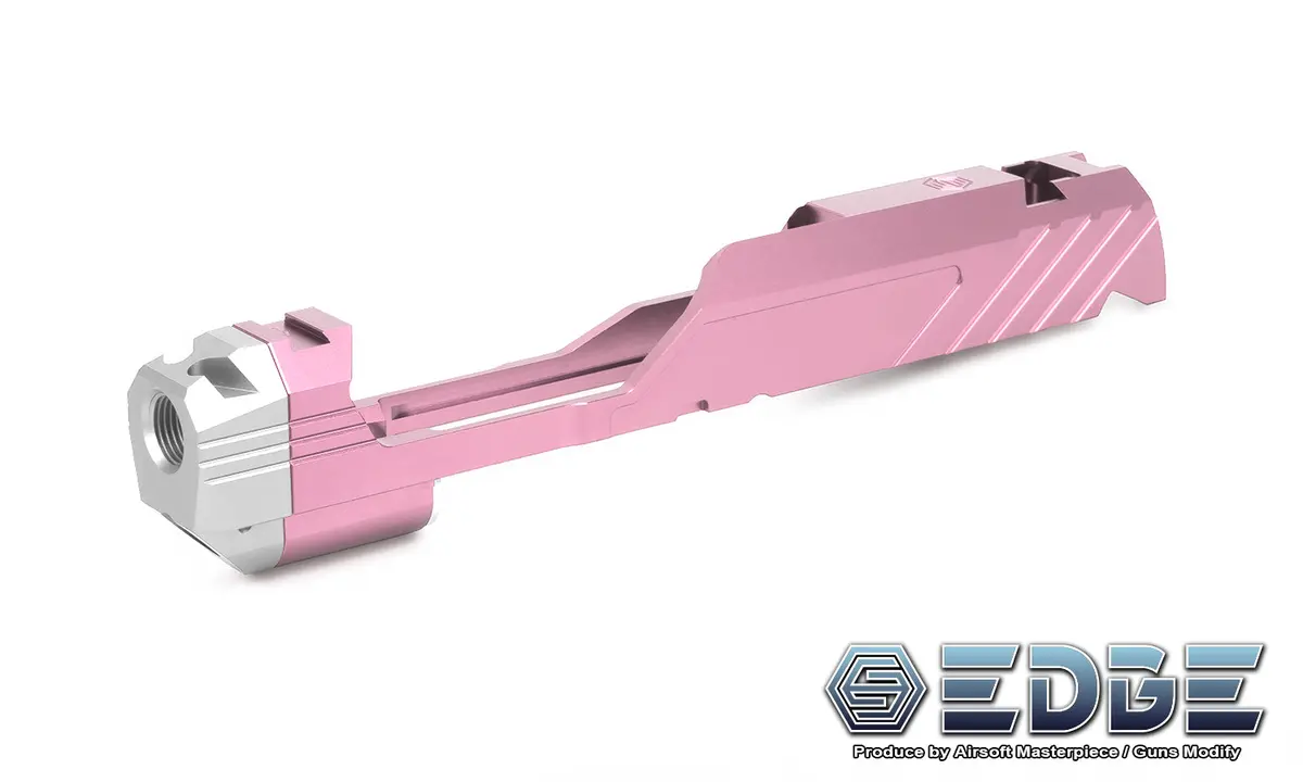 Edge Custom “Mega” Aluminum Standard Slide For Hi-Capa Pink #Edge-Sl013-Pk 1