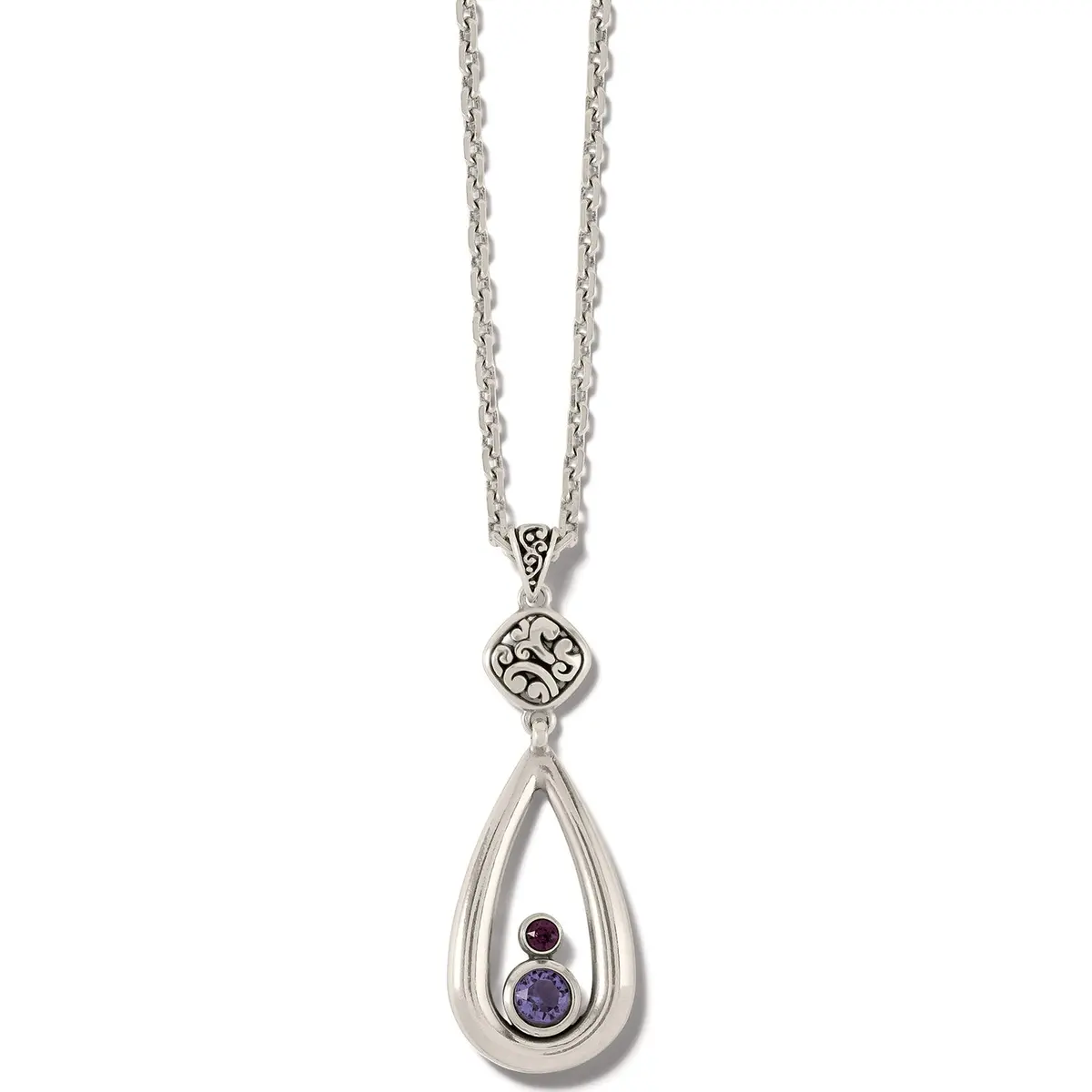 Elora Gems Teardrop Necklace 1
