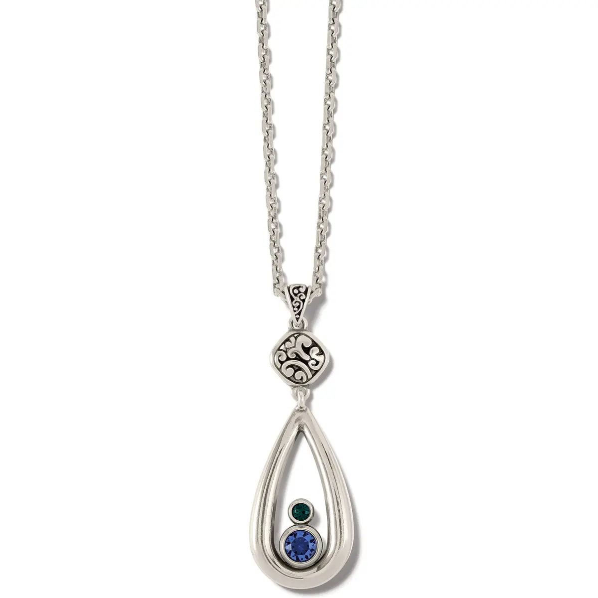 Elora Gems Teardrop Necklace 1