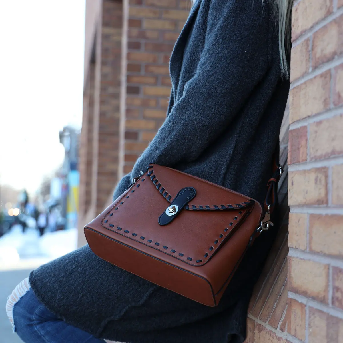 Evelyn Concealed-Carry Cross-Body Organizer 1
