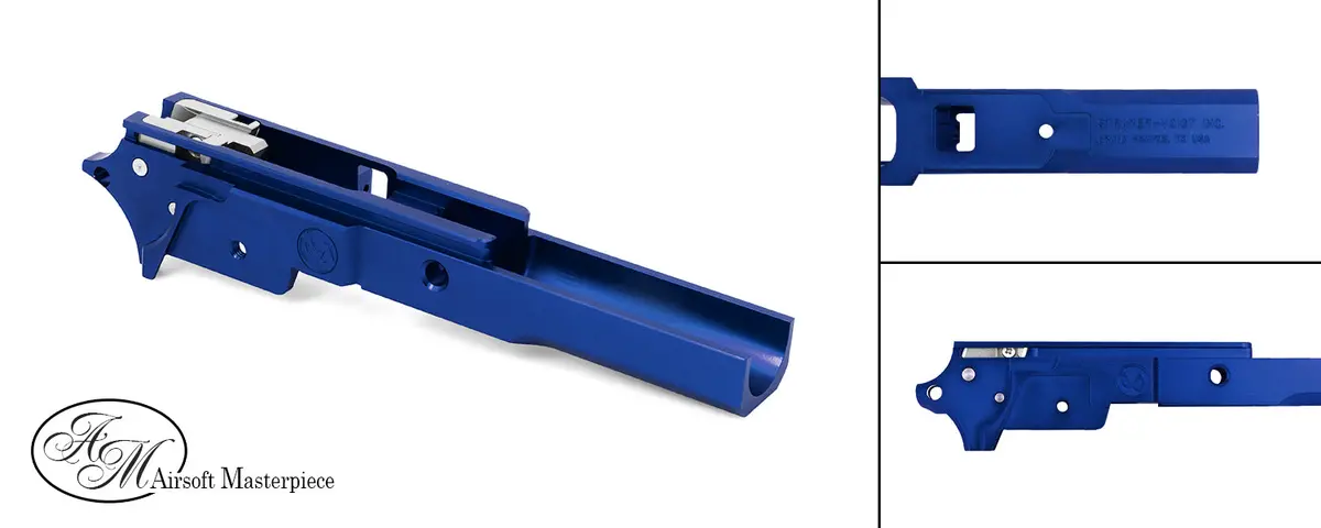 Airsoft Masterpiece Aluminum Frame – Infinity 3.9″ #F-If39ds - Blue *Ns 1