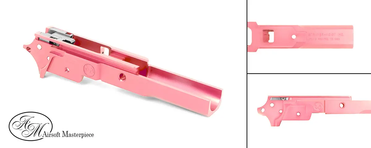 Airsoft Masterpiece Aluminum Frame – Infinity 3.9″ #F-If39ds - Pink *Ns 1