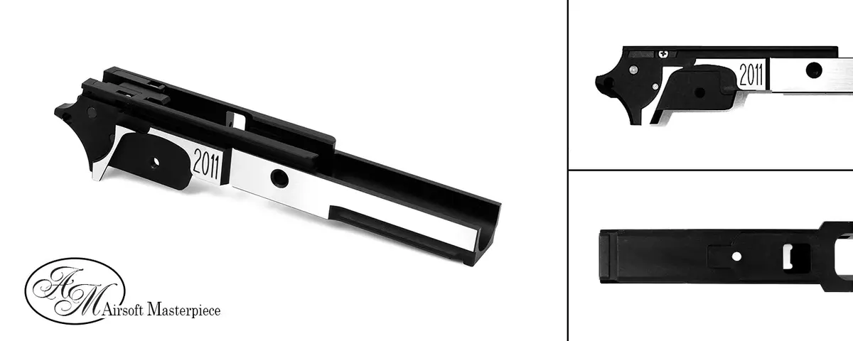 Airsoft Masterpiece Aluminum Frame - 2011 3.9 With Tactical Rail - Two Tones 1