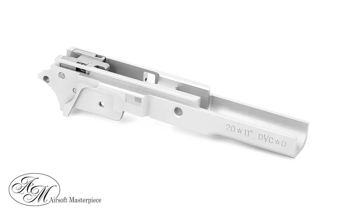 Airsoft Masterpiece Dvc Open 3.9" Aluminum Advance Frame For Hi-Capa 5.1 #F-St39dvco-Sl 1