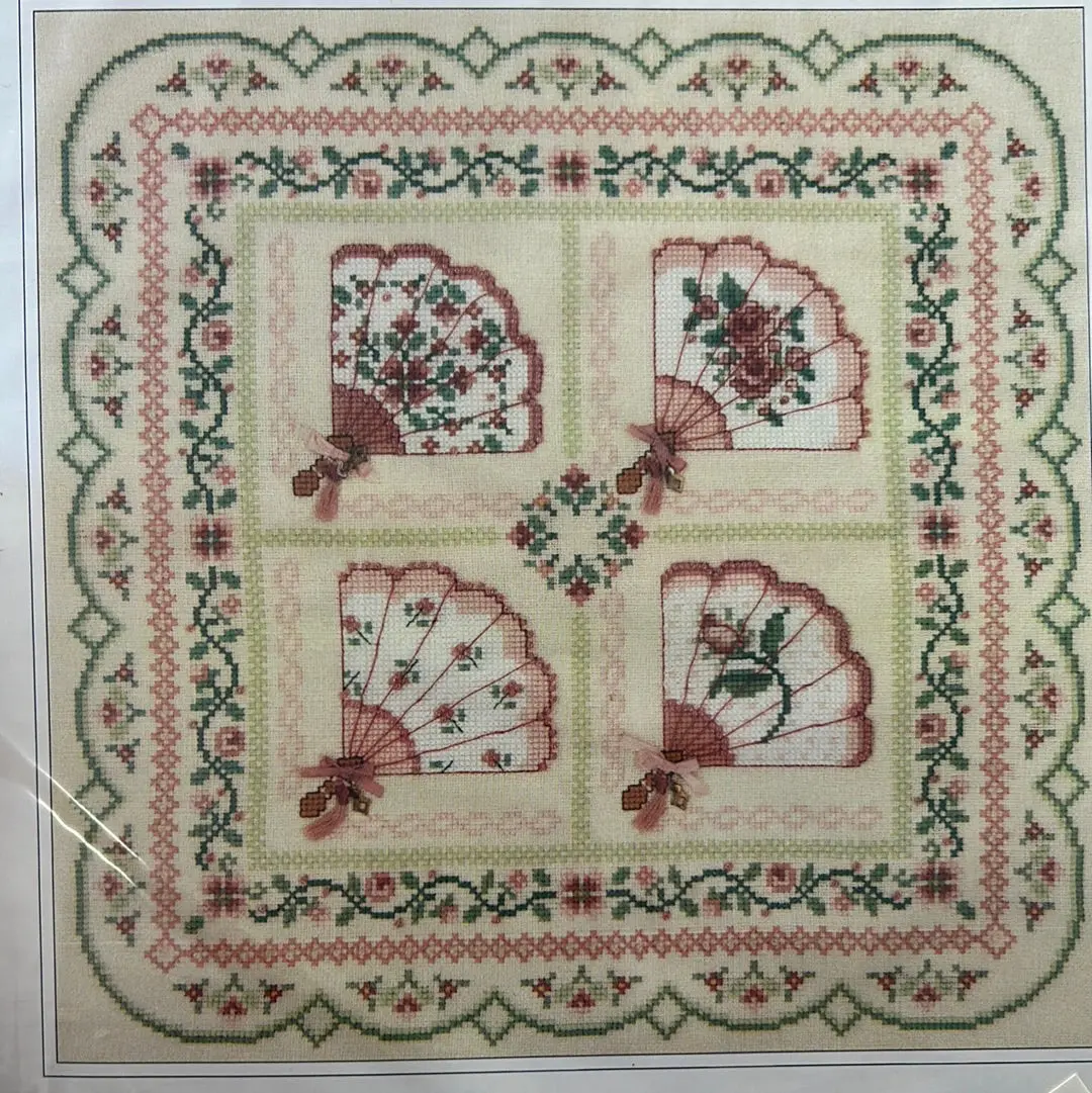 Victorian Rose Fan Quilt Sampler 1