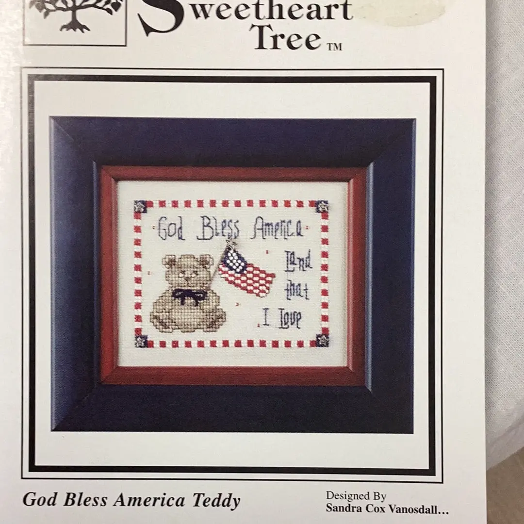 God Bless America Teddy 1