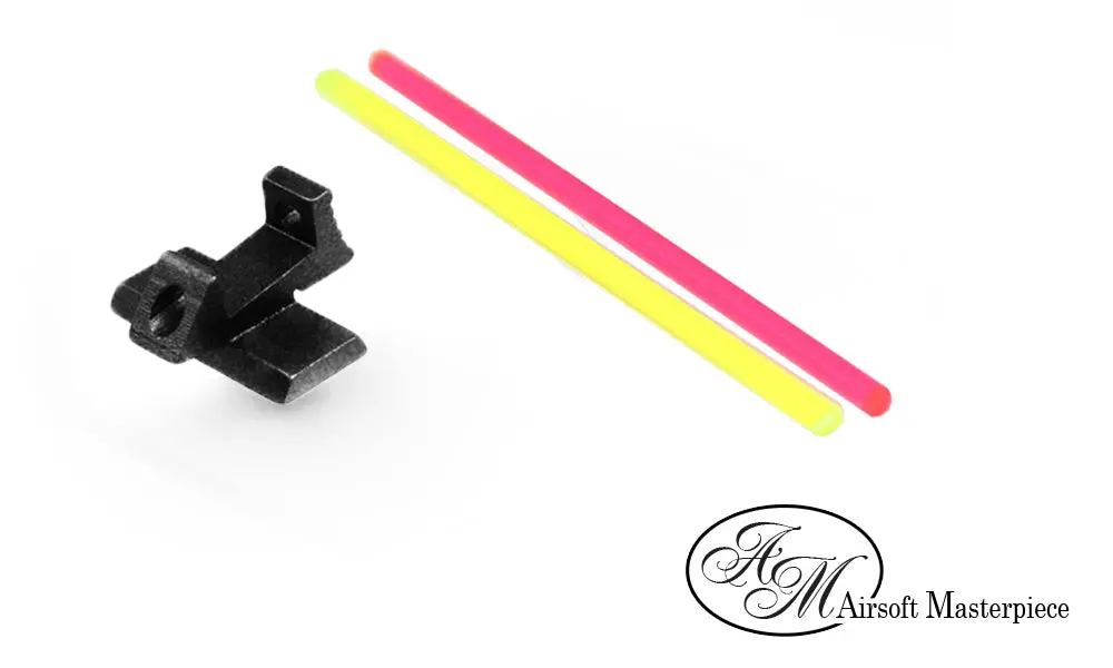 Airsoft Masterpiece Steel Fiber Front Sight - Sv (Type 2) For Hi-Capa #Fs-Sv2 1