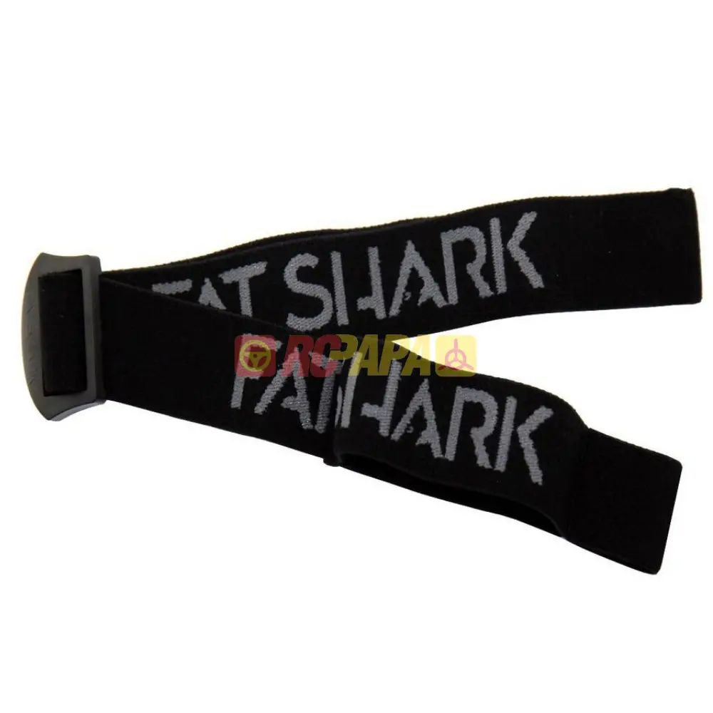 Fatshark Goggle Replacement Head Strap Black (New Logo) 1