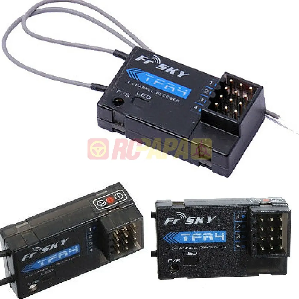 Frsky Tfr4 2.4Ghz 4Ch Receiver (Futaba Fasst Compatible) 1