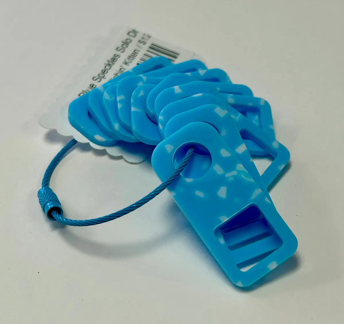 Blue Speckles Solo Drops 1