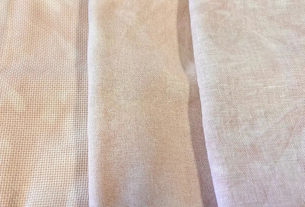 14 Count Heather Peach Aida 1