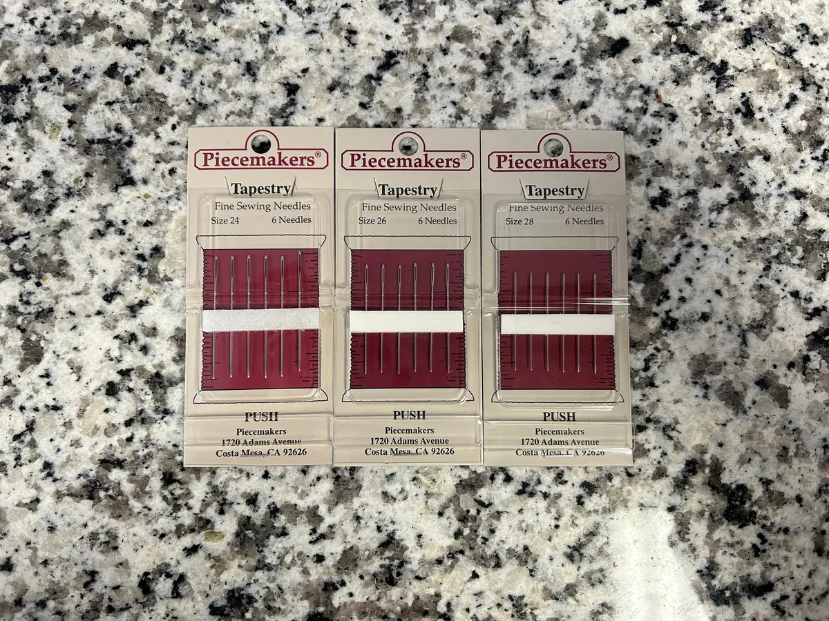 Piecemakers Tapestry Needles 1