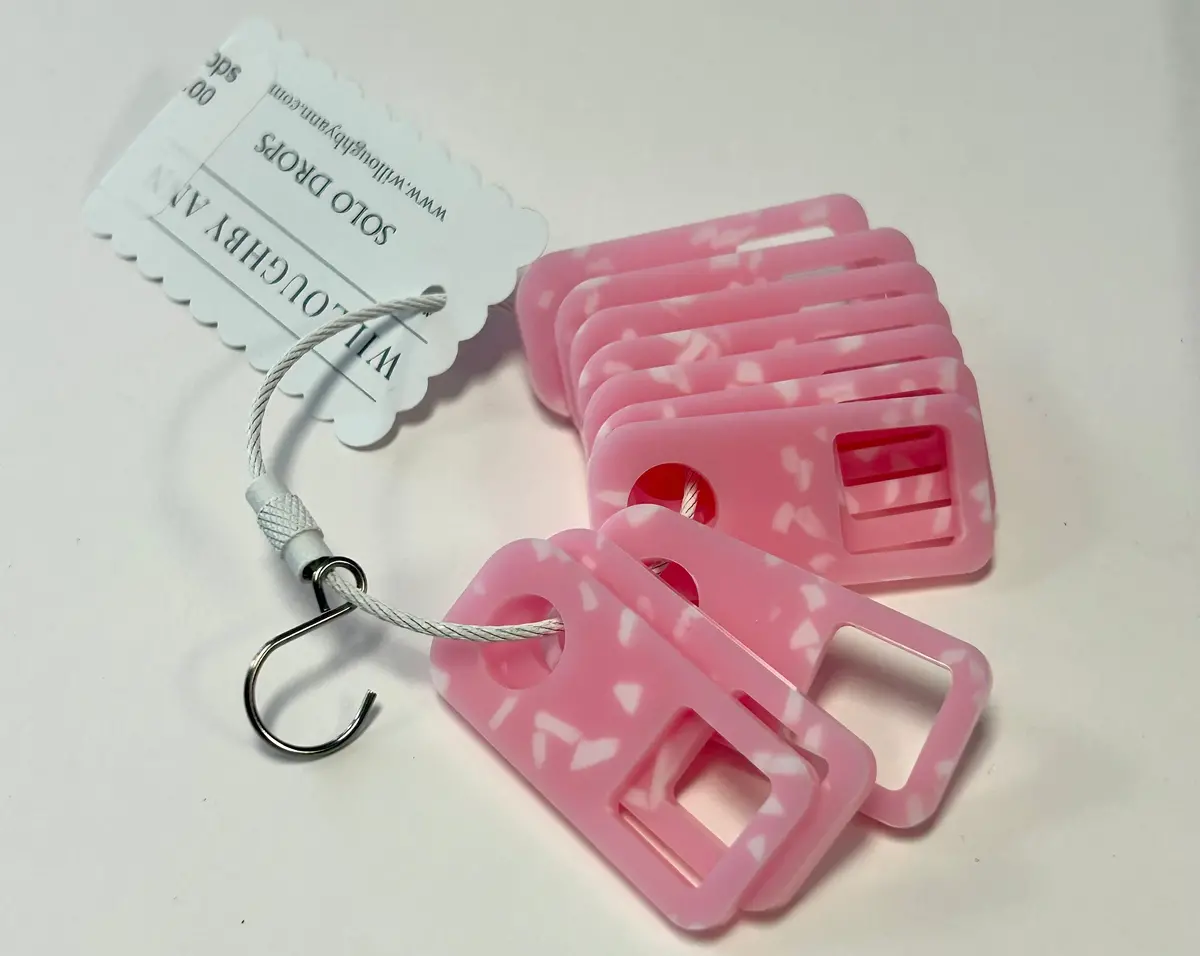 Pink Speckles Solo Drops 1