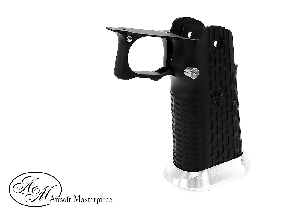 Airsoft Masterpiece Aluminum Grip For Hi-Capa (Type 13 / Limcat) #G-13-Bk 1
