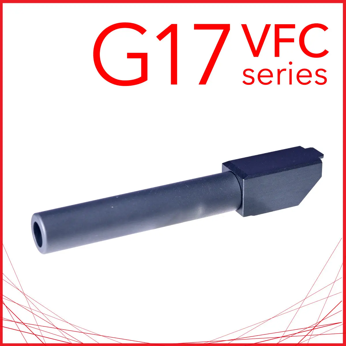 Unicorn – G17 Fixed Notdrop Outer Barrel For Vfc/Umarex Glock G17 Gen5 Gbb 1