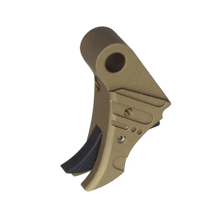 5Ku Ssvi Style Cnc Trigger For Marui G-Series Gbb Airsoft - Fde #Gb-495-Fde 1