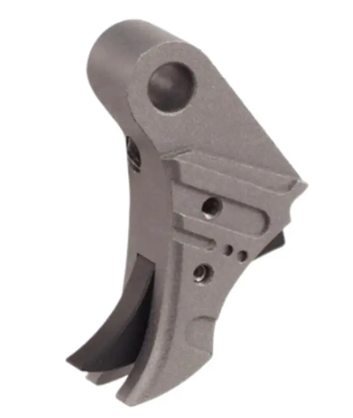 5Ku Ssvi Style Cnc Trigger For Marui G-Series Gbb Airsoft - Grey #Gb-495-Tg 1
