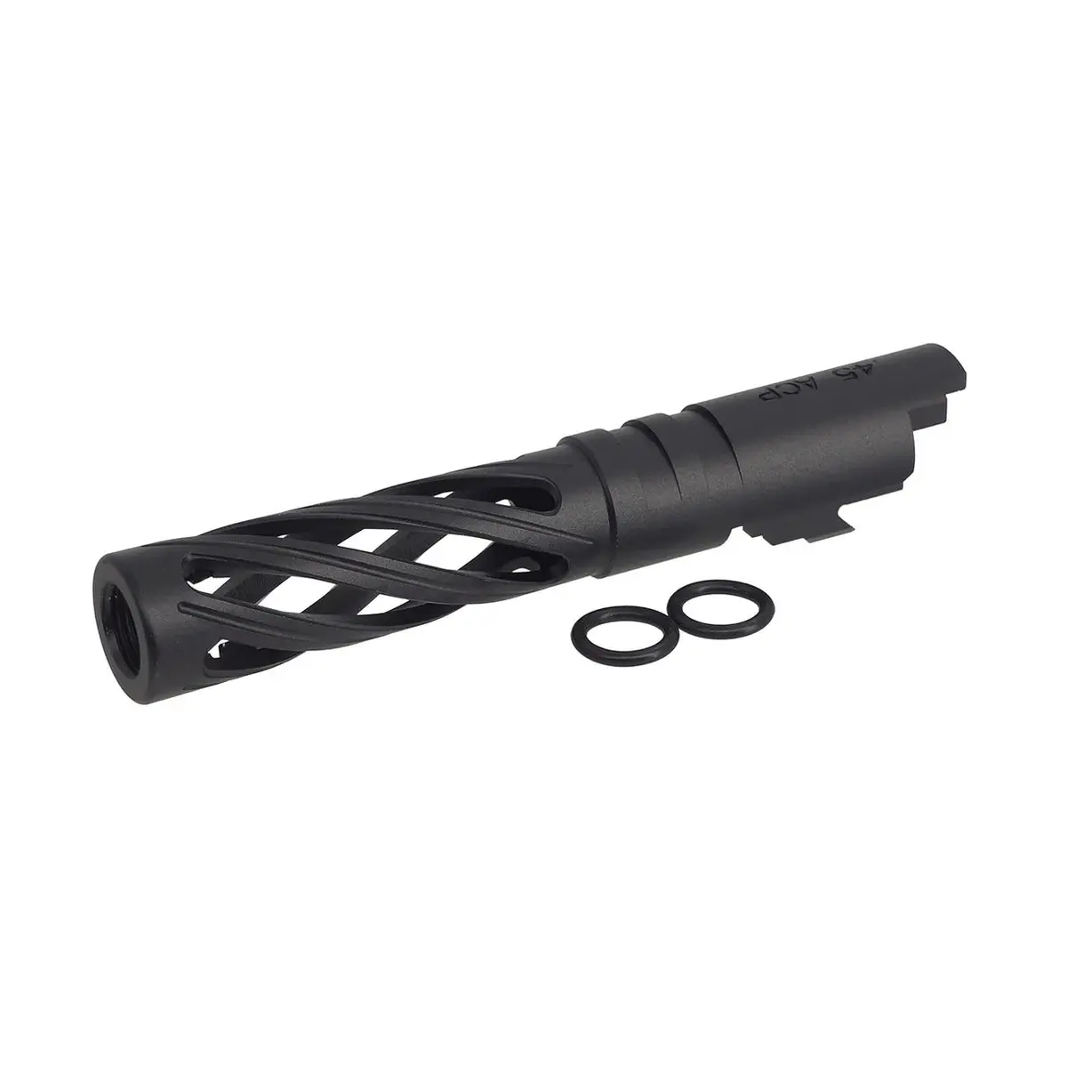 5Ku 4.3 Inch Aluminum Hollow Outer Barrel For Marui Hi-Capa-Black #5Ku-Gb-558-Bk 1