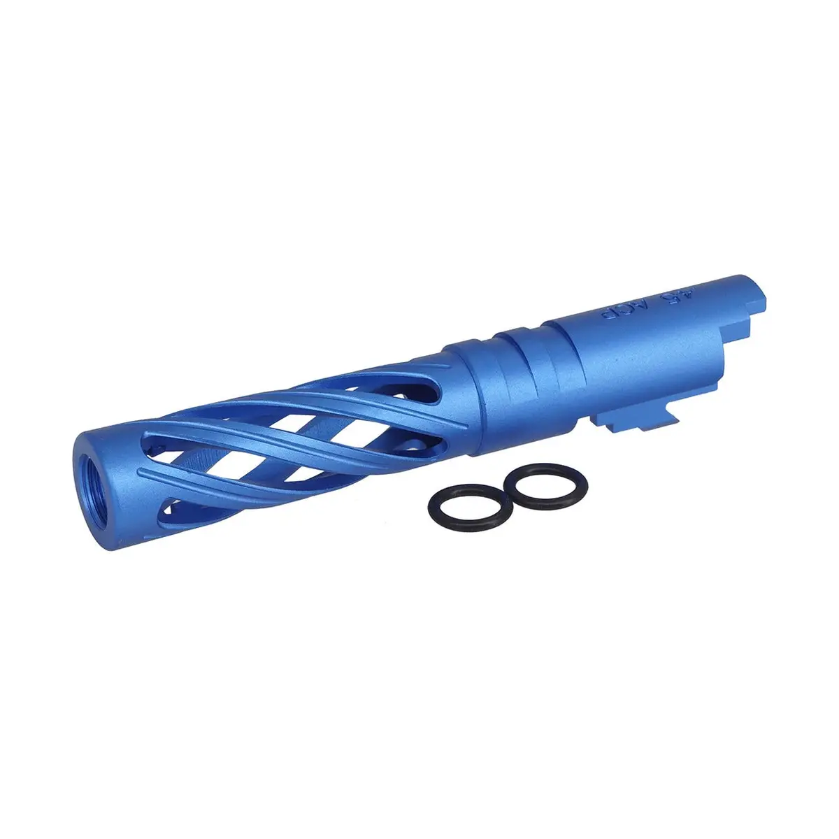 5Ku 4.3 Inch Aluminum Hollow Outer Barrel For Marui Hi-Capa-Blue #5Ku-Gb-558-Bu 1