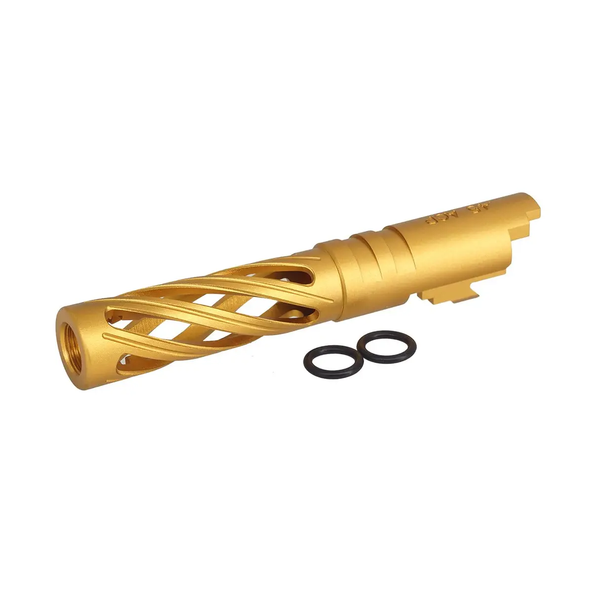 5Ku 4.3 Inch Aluminum Hollow Outer Barrel For Marui Hi-Capa-Gold #5Ku-Gb-558-Gd 1